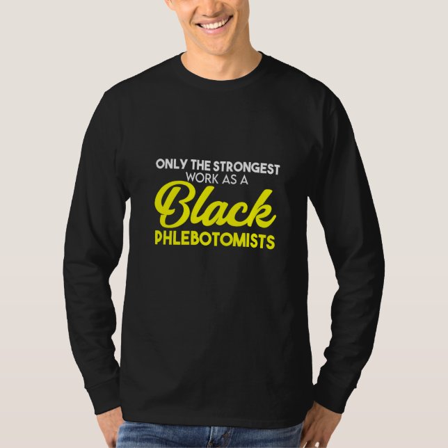 T-shirt Phlebotomiste Technicien en pharmacie 4 (Devant)