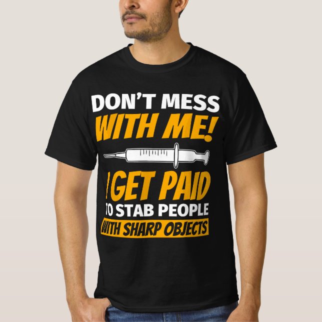 T-shirt Phlebotomy For Phlebotomist Funny  (Devant)