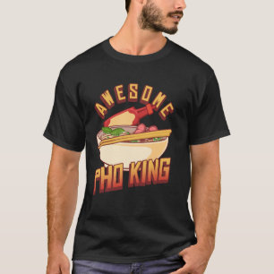T-shirt Pho King Incroyable Nourriture Vietnamienne Piment