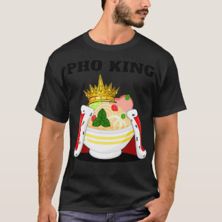 T-shirt Pho King Mens Pho Lover Soupe vietnamienne aux nou