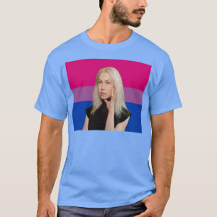 T-shirt Phoebe Bridgers Bisexual Pride Drapeau