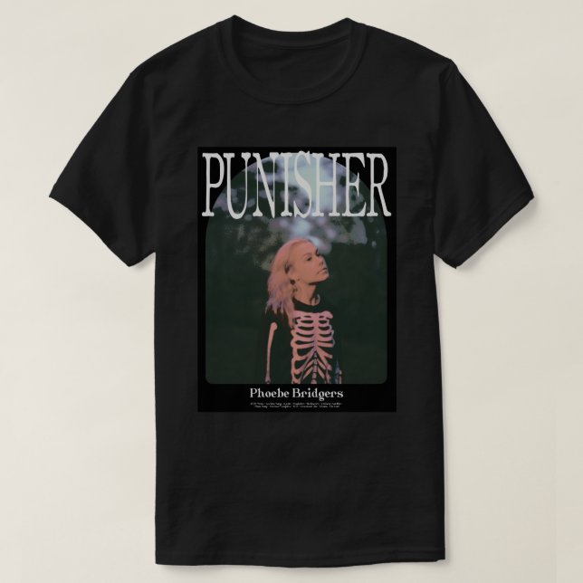 T-shirt Phoebe Bridgers Poster alternatif (Design devant)