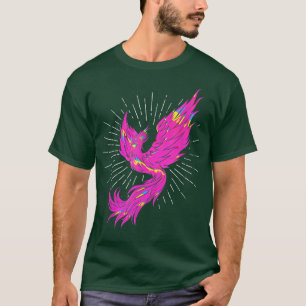 T-shirt PhoeniFire coloré BirdFantasy Phoeni