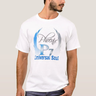 T-shirt phoenix7.3_blue, âme universelle