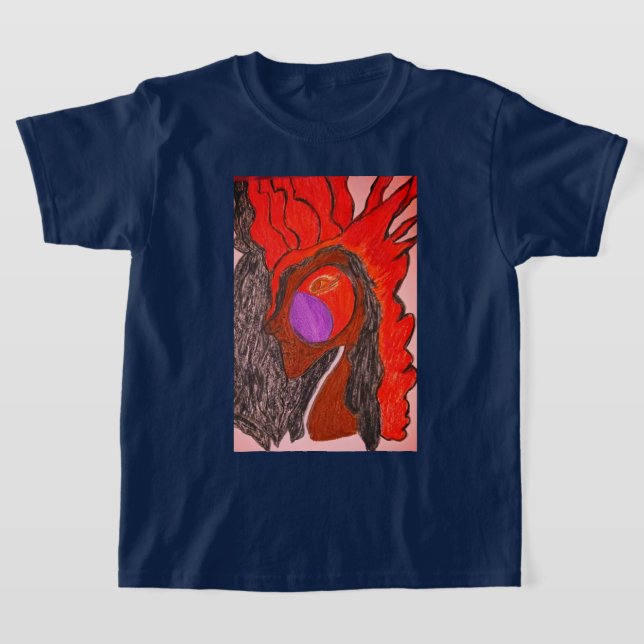 T-shirt Phoenix africain en ascension  (Poser)