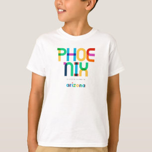 T-shirt Phoenix Arizona Mid Century, Pop Art,