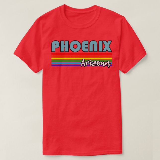 T-shirt Phoenix Arizona Pride Phoenix LGBT Cadeau LGBT Sup (Design devant)