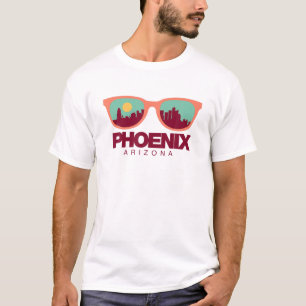 T-shirt Phoenix Arizona Summer City Lunettes de soleil été
