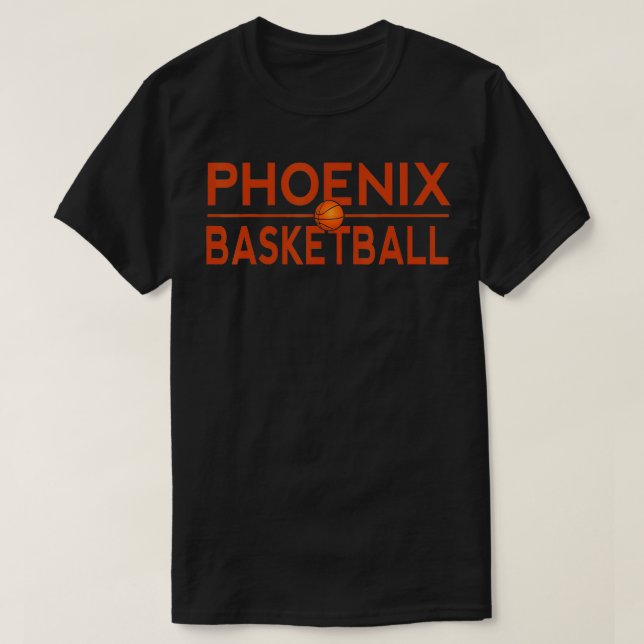 T-shirt Phoenix AZ Fans Basketball Vallée PHX du Soleil (Design devant)
