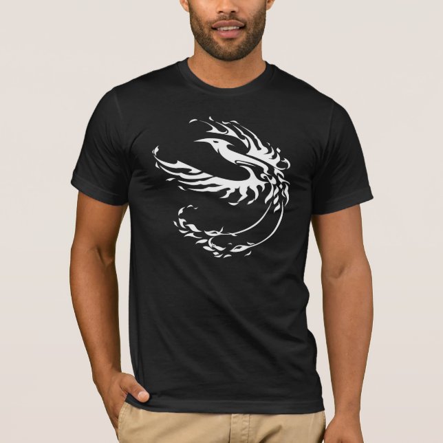 T-shirt Phoenix blanc (Devant)