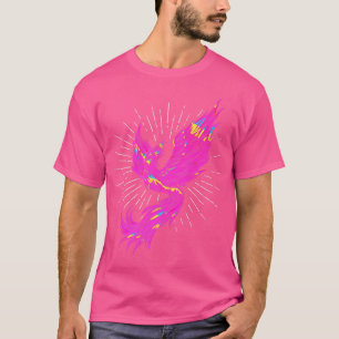 T-shirt Phoenix coloréFeu d'oiseauxFantasy Phoenix