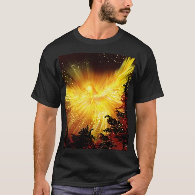 T-shirt Phoenix en vol (Devant)