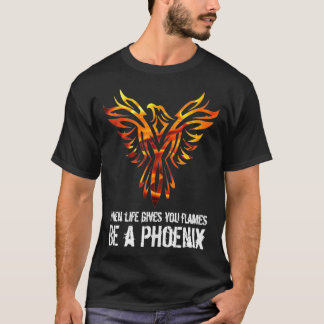 T-shirt Phoenix Flames Autonomisation Inspiration