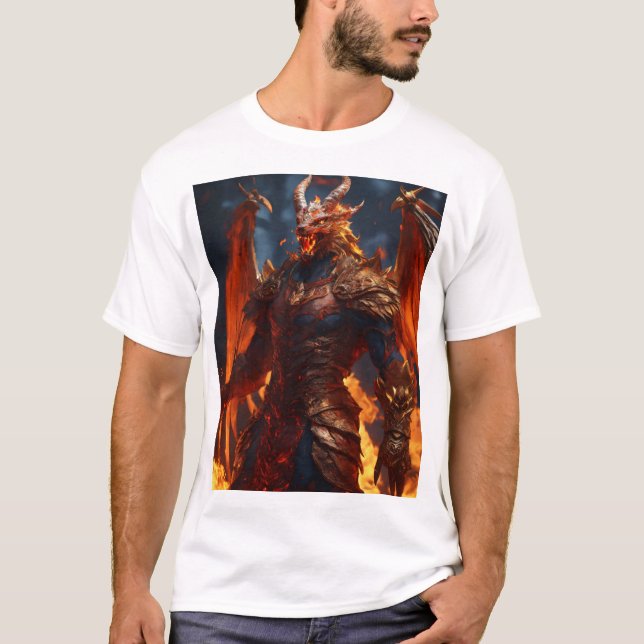 T-shirt Phoenix infernal de l'Emberveil (Devant)