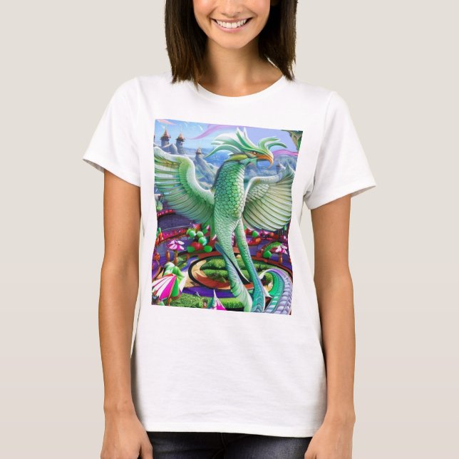 T-shirt Phoenix magique (Devant)