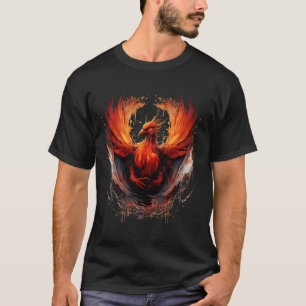 T-shirt Phoenix Oiseau de feu renaître Mythique Oiseau Rej