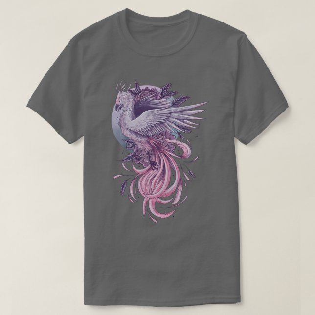 T-shirt Phoenix pourpre (Design devant)