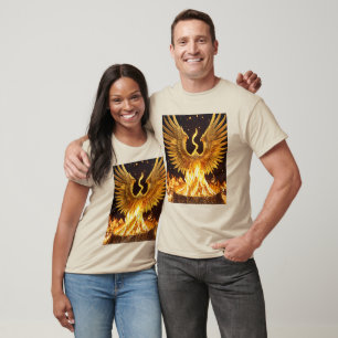 T-shirt Phoenix Rising Graphic Tee : Commencez votre style