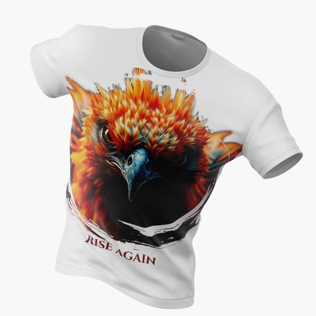 T-shirt 🔥 Phoenix Rising - Rebirth & Power (Créateur téléchargé)