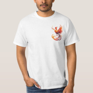 T-shirt Phoenix Rising - Symbole de force et de renouveau