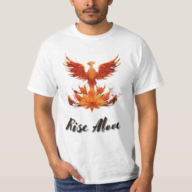 T-shirt Phoenix Rising - Symbole de force et de renouveau (Devant)