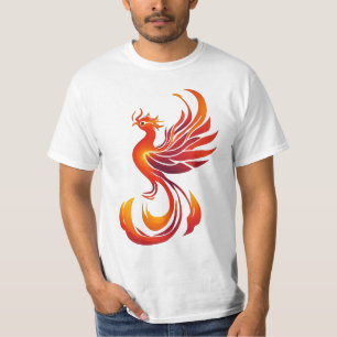 T-shirt Phoenix Rising - Symbole de force et de renouveau