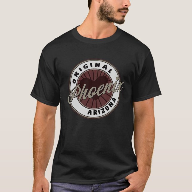 T-shirt Phoenix Travel Souvenir À Arizona (Devant)