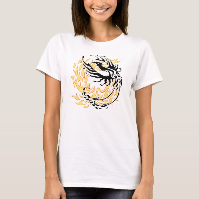 T-shirt Phoenix tribal (Devant)