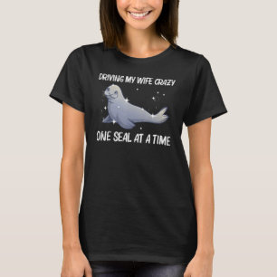 T-shirt Phoque cool Pour Hommes Phoques De Harpe De Lion D