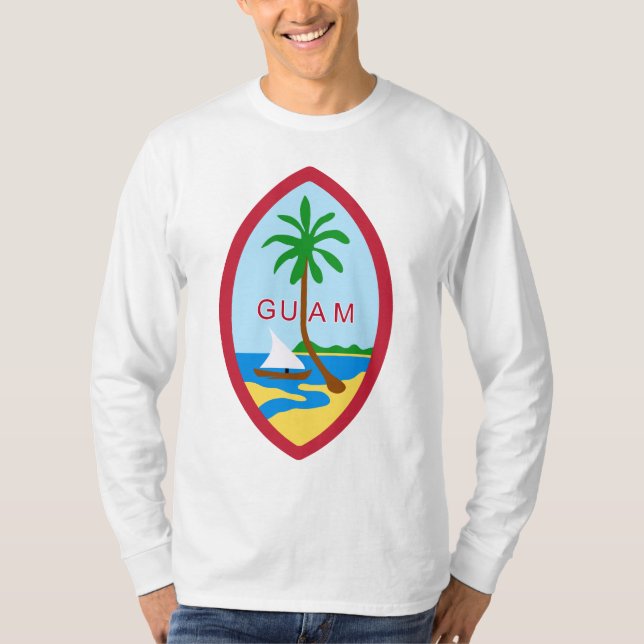 T-shirt Phoque GU de la Guam (Devant)