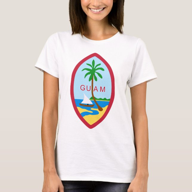T-shirt Phoque GU de la Guam (Devant)