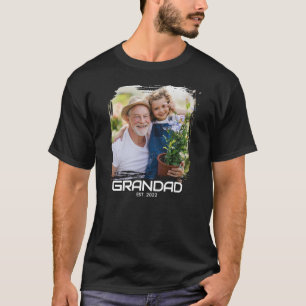 T-Shirt Photo Audacieux Grand-Père Créé