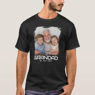 T-Shirt Photo Audacieux Grand-Père Créé