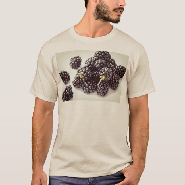 T-shirt Photo Blackberry. Commandez dès maintenant  (Devant)