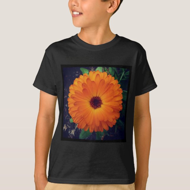 T-shirt Photo carré - Marigold (Devant)