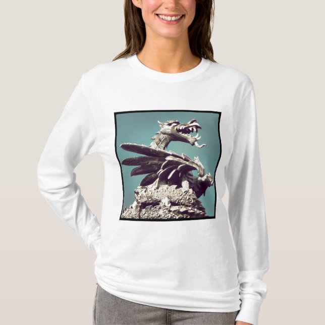T-shirt Photo carrée - Dragon (Devant)