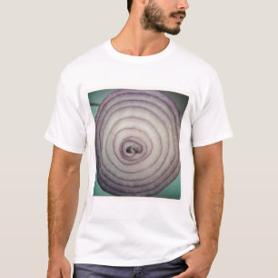 T-shirt Photo carrée - Oignon rouge