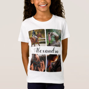 T-Shirt Photo Cheval Equestre Personnalisé