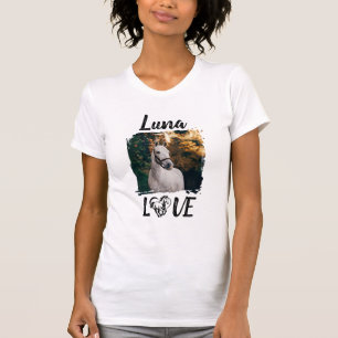 T-shirt Photo Cheval Personnalisé Equestrio