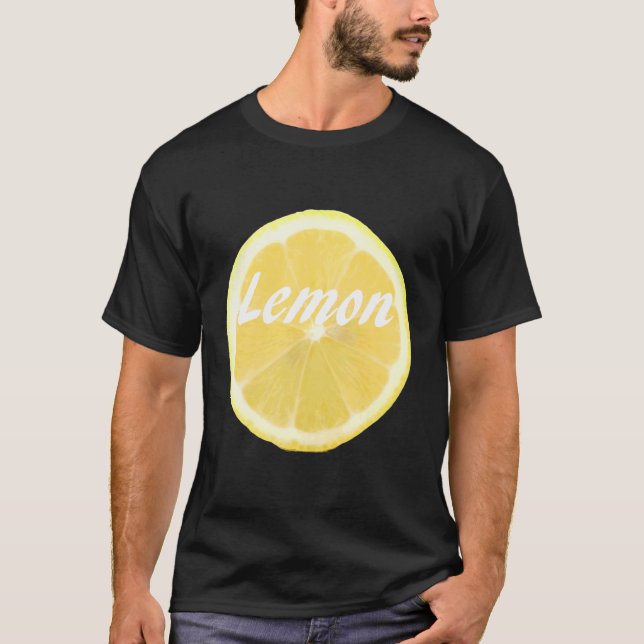 T-shirt Photo citron (Devant)