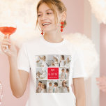 T-shirt Photo collage Maman Red We Love You Best Mother Ve<br><div class="desc">"Collage Photo Mom Red We Love You" est un cadeau magnifique et sentimental qui est parfait pour montrer à votre mère combien vous appréciez et aimez-la. Ce cadeau comprend un collage de photos, soigneusement arrangé pour mettre en valeur certains de vos souvenirs les plus chers avec votre mère. Ce cadeau...</div>