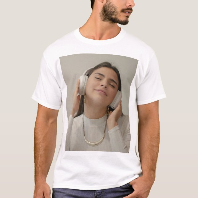 T-shirt Photo complète personnalisée (Devant)