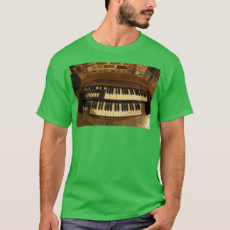 T-shirt Photo couleur orgue Hammond