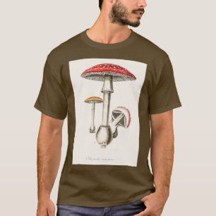 T-shirt Photo d'Amanita muscaria en Botanique Médicale