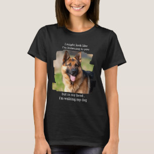 T-shirt Photo d'animaux D Drôle de papa chien