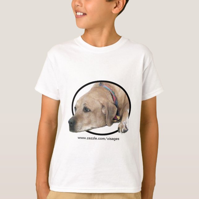 T-shirt Photo de chien Rhodesian Ridgeback (Devant)