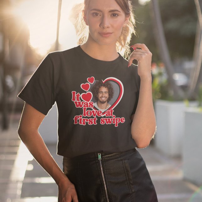 T-shirt Photo de cœur d'amour drôle  (Créateur téléchargé)