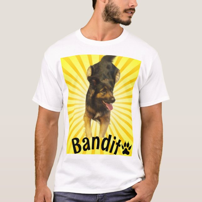T-shirt Photo de compagnie éditable et nom (Devant)