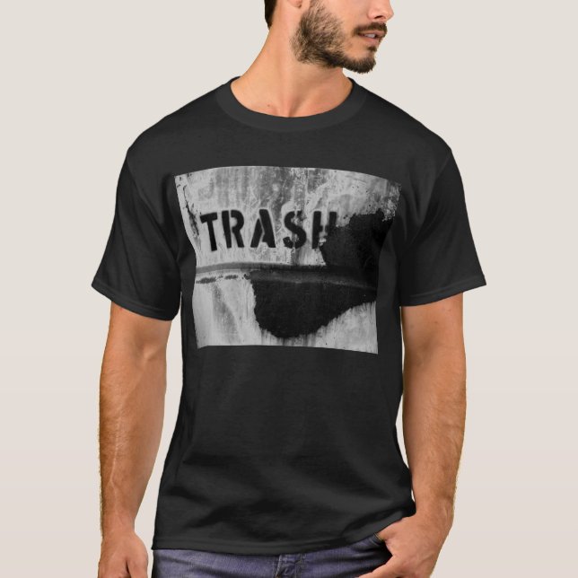 T-shirt Photo de déchets (Devant)