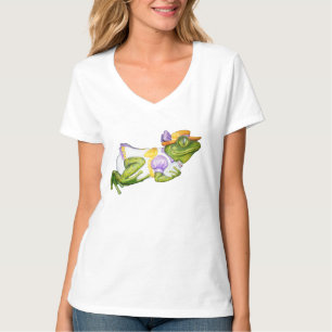 T-shirt photo de grenouille animale carrousel